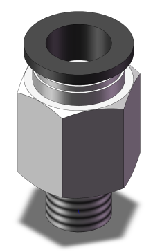 快插接头4mm