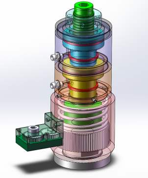 液压螺栓拉伸器设计（SW+CAD+说明书）