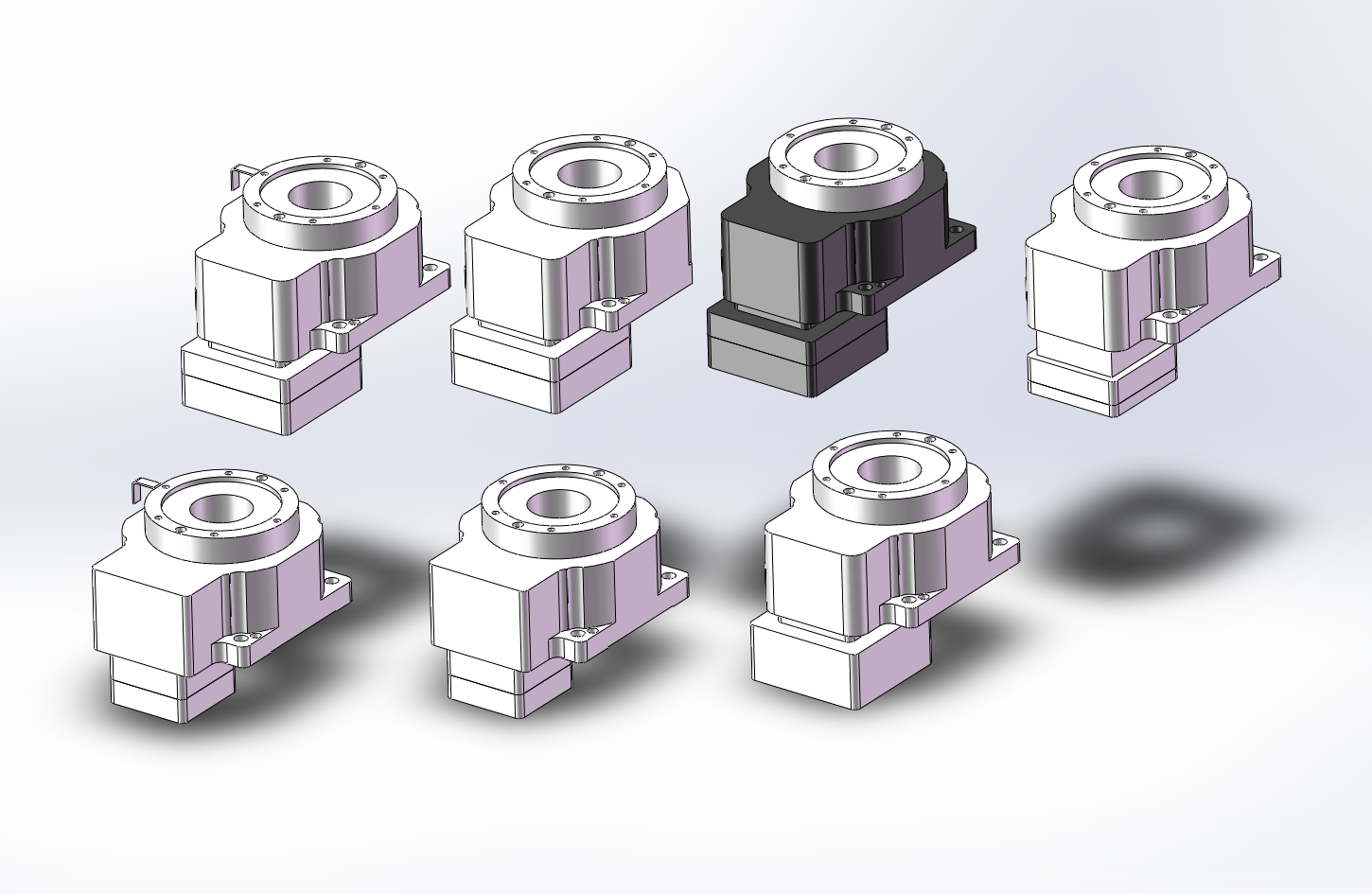 7款KHD100中空旋转平台