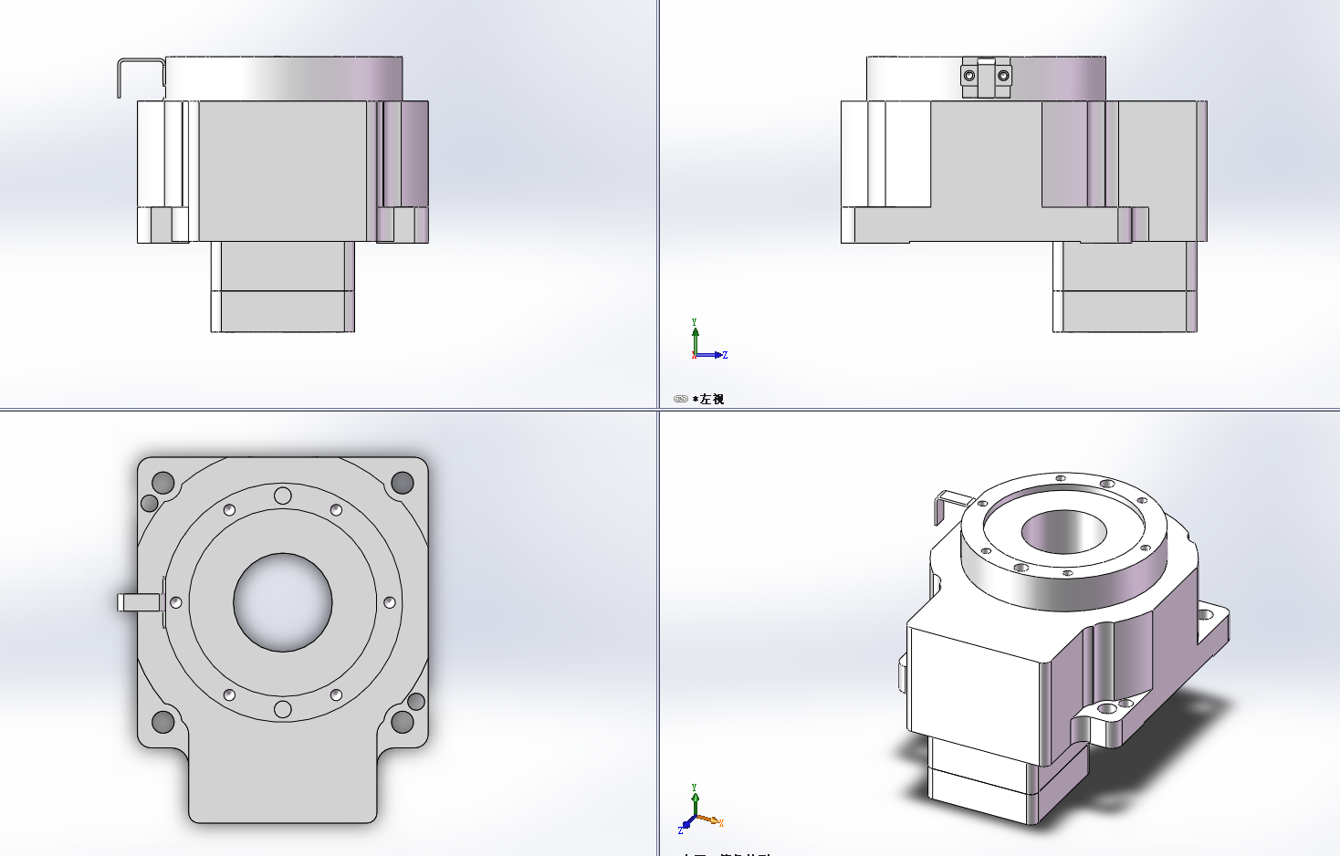 7款KHD100中空旋转平台