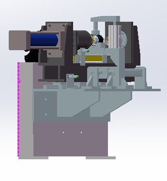 一种压机 3D模型SolidWorks三维设计图