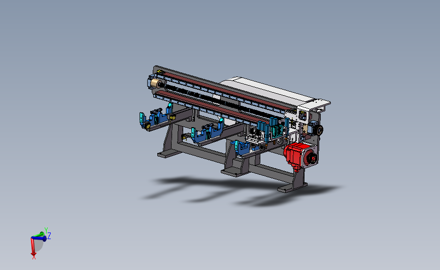 油脂涂油设备3d模型 3D模型SolidWorks三维设计图
