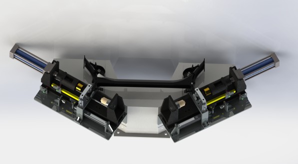 一种压机 3D模型SolidWorks三维设计图