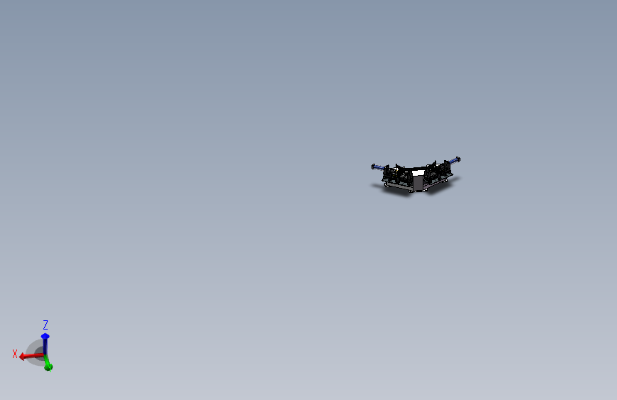 一种压机 3D模型SolidWorks三维设计图