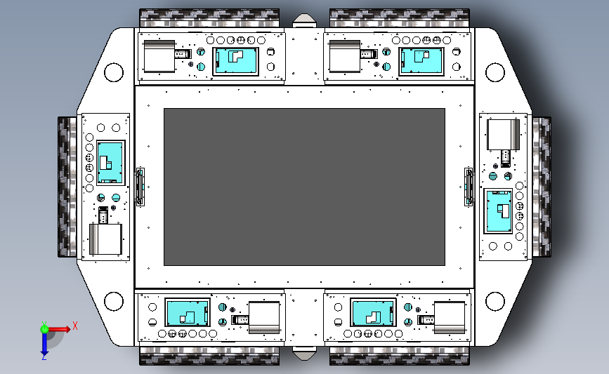 游戏机之捕鱼机(完整内部构造) 3D模型SolidWorks三维设计图