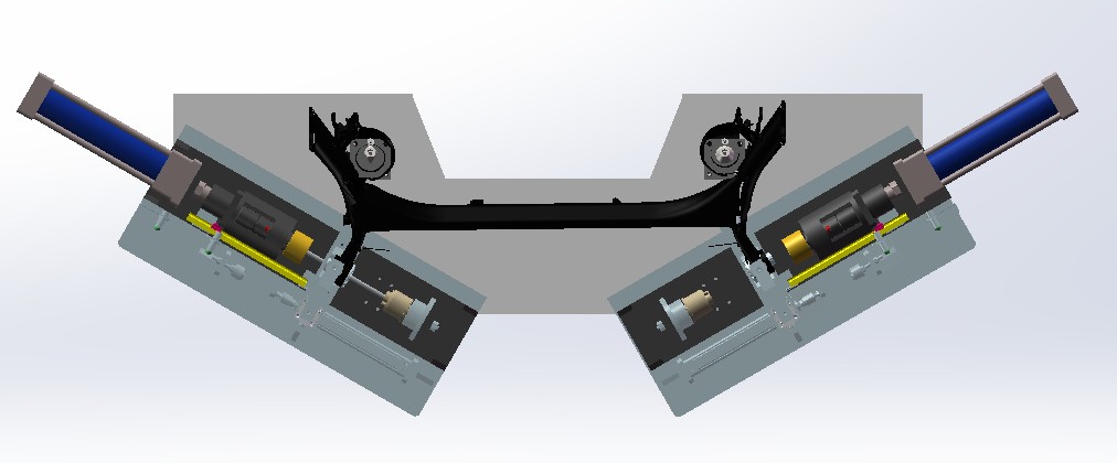 一种压机 3D模型SolidWorks三维设计图