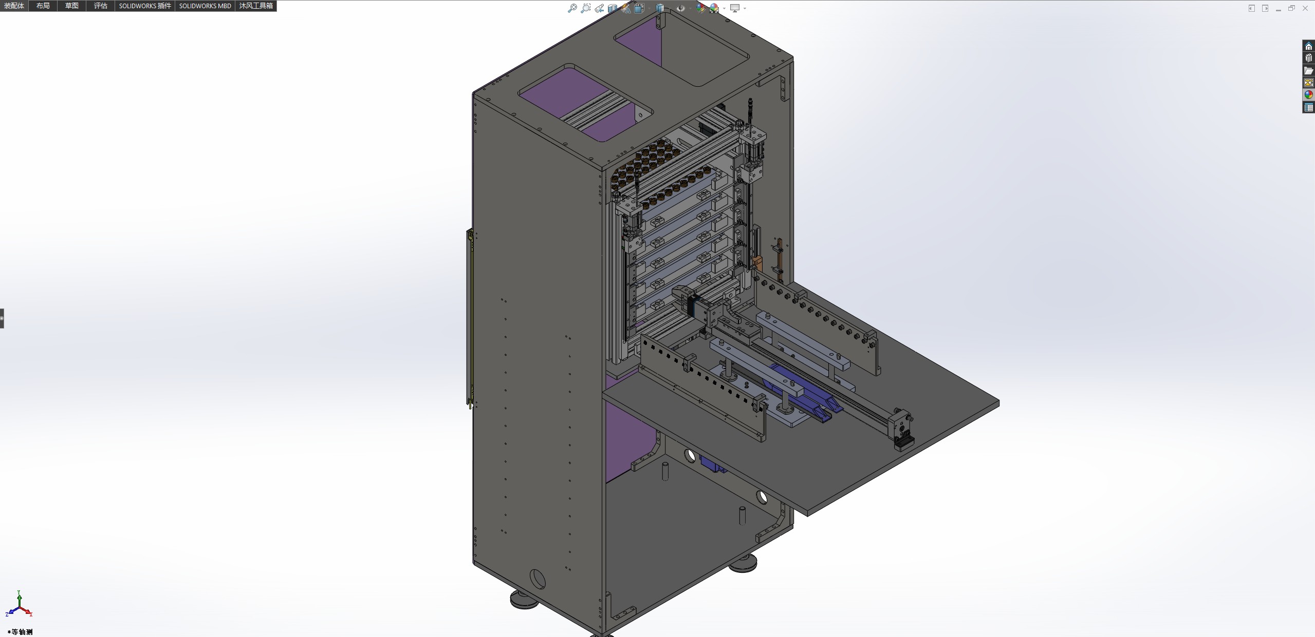 料盒式供料机构