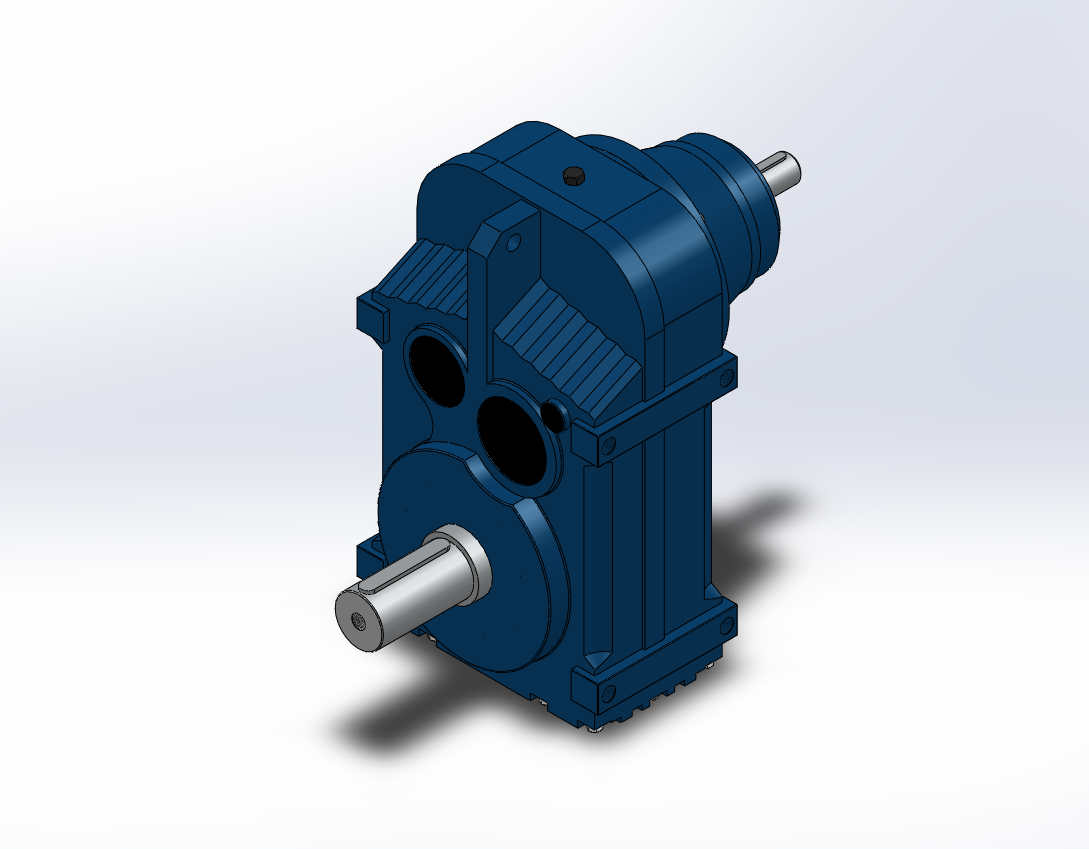 7款P..10AD6轴输入的平行轴斜齿轮减速电机