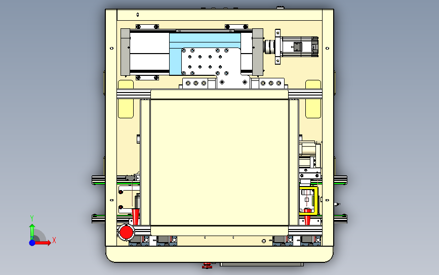 在线ICT自动测试设备 3D模型SolidWorks三维设计图