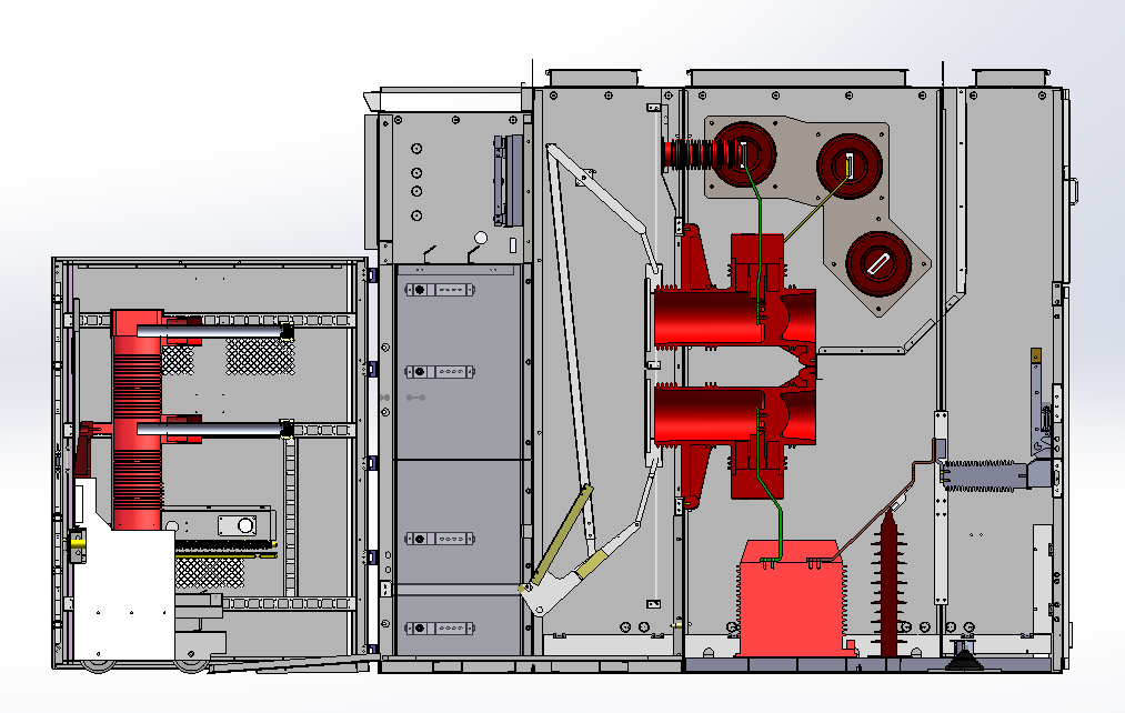 2400高KYN61-40.5kV出线柜