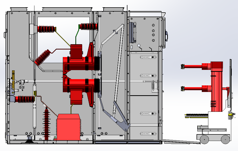 2400高KYN61-40.5kV出线柜