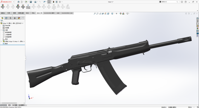 Saiga-12霰弹枪