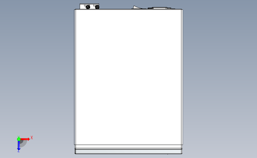 水冷机箱3D模型SolidWorks三维设计图