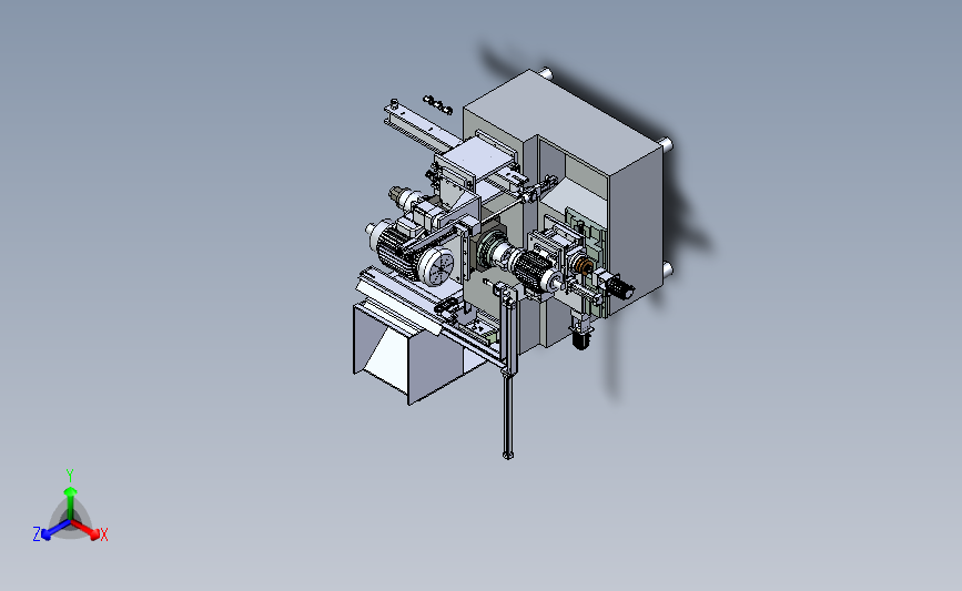 水管接头的车削加工 3D模型SolidWorks三维设计图