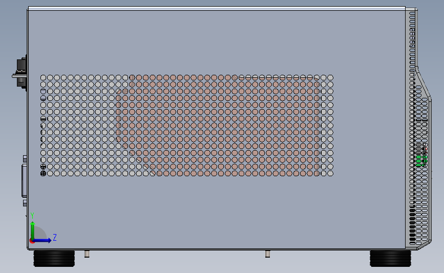 水冷机箱3D模型SolidWorks三维设计图