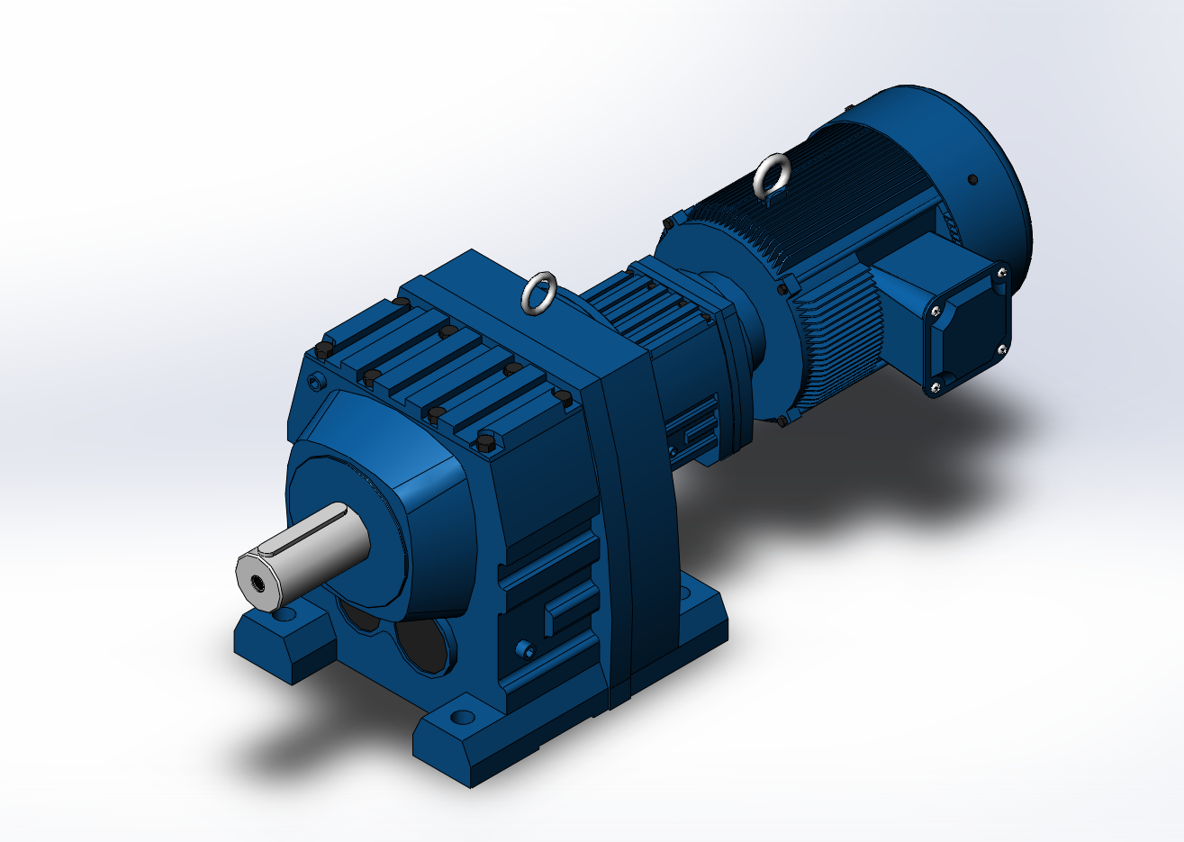 6款R13RF07多级串联的组合式斜齿轮减速电机