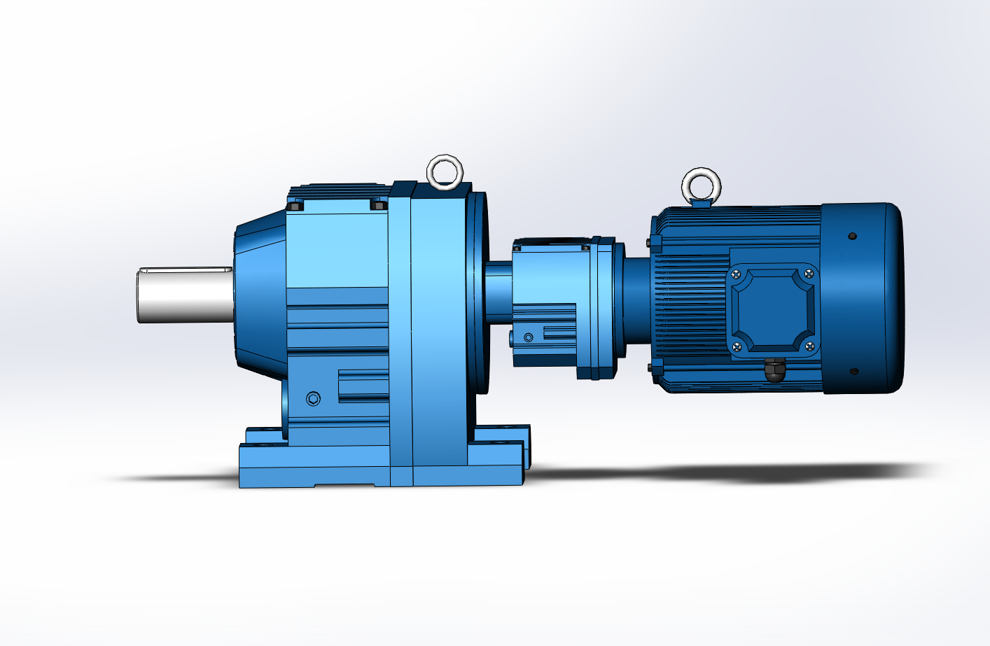 6款R13RF07多级串联的组合式斜齿轮减速电机