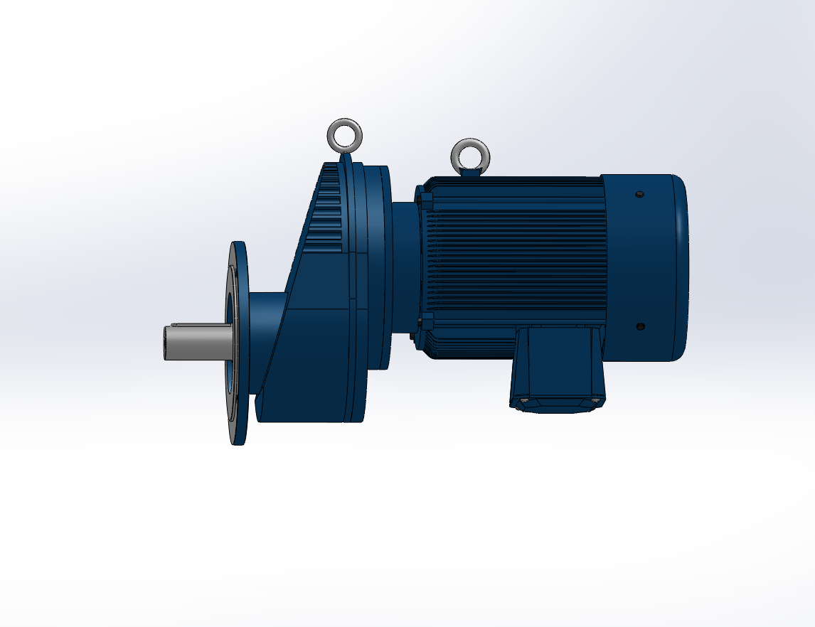 4款RXF09法兰安装单级斜齿轮减速电机