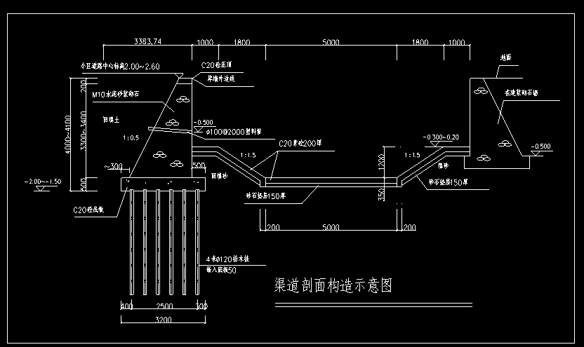 佛山南海某绿洲侧挡墙工程及涌底硬底化工程改造施工工程