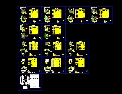 国外市政工程管道工程通用图(中英对照)