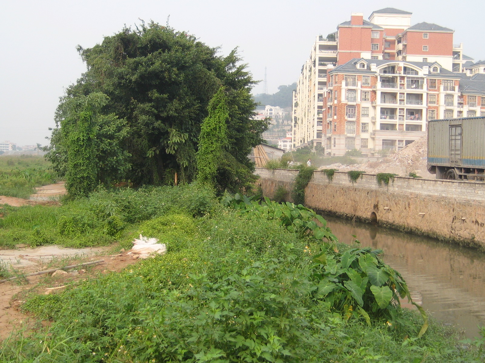 佛山南海某绿洲侧挡墙工程及涌底硬底化工程改造施工工程