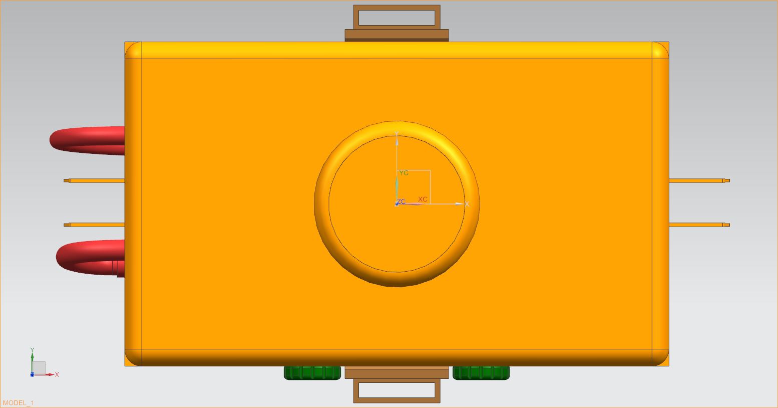 UG 汽车内饰模压成型设备