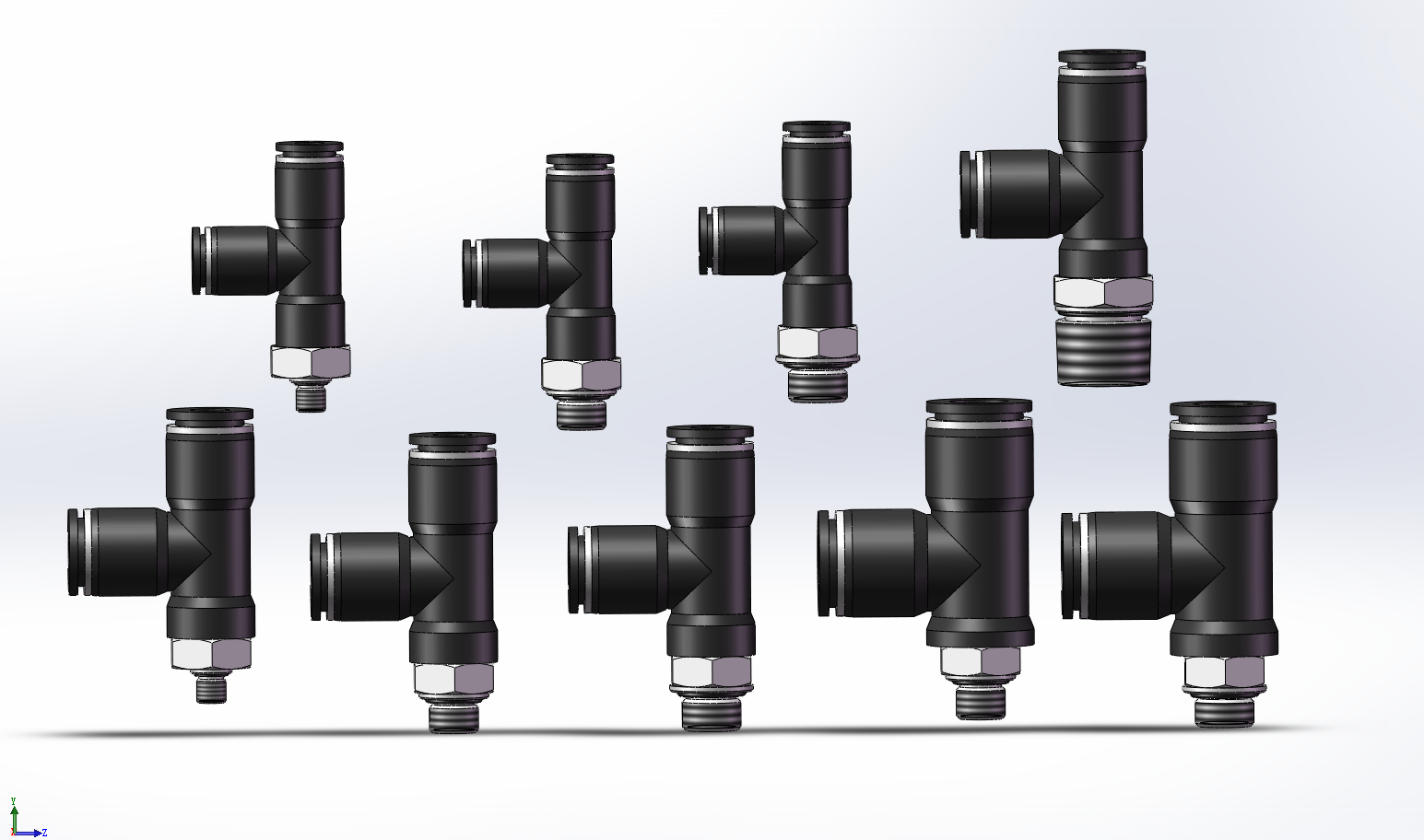9款PD MINI TYPE管接头