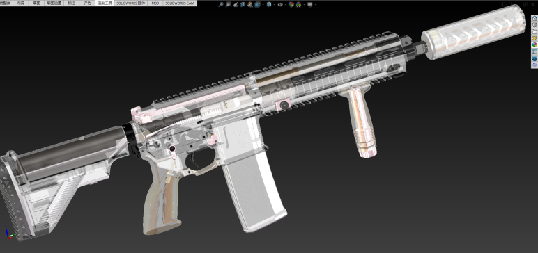 HK 416D步枪模型