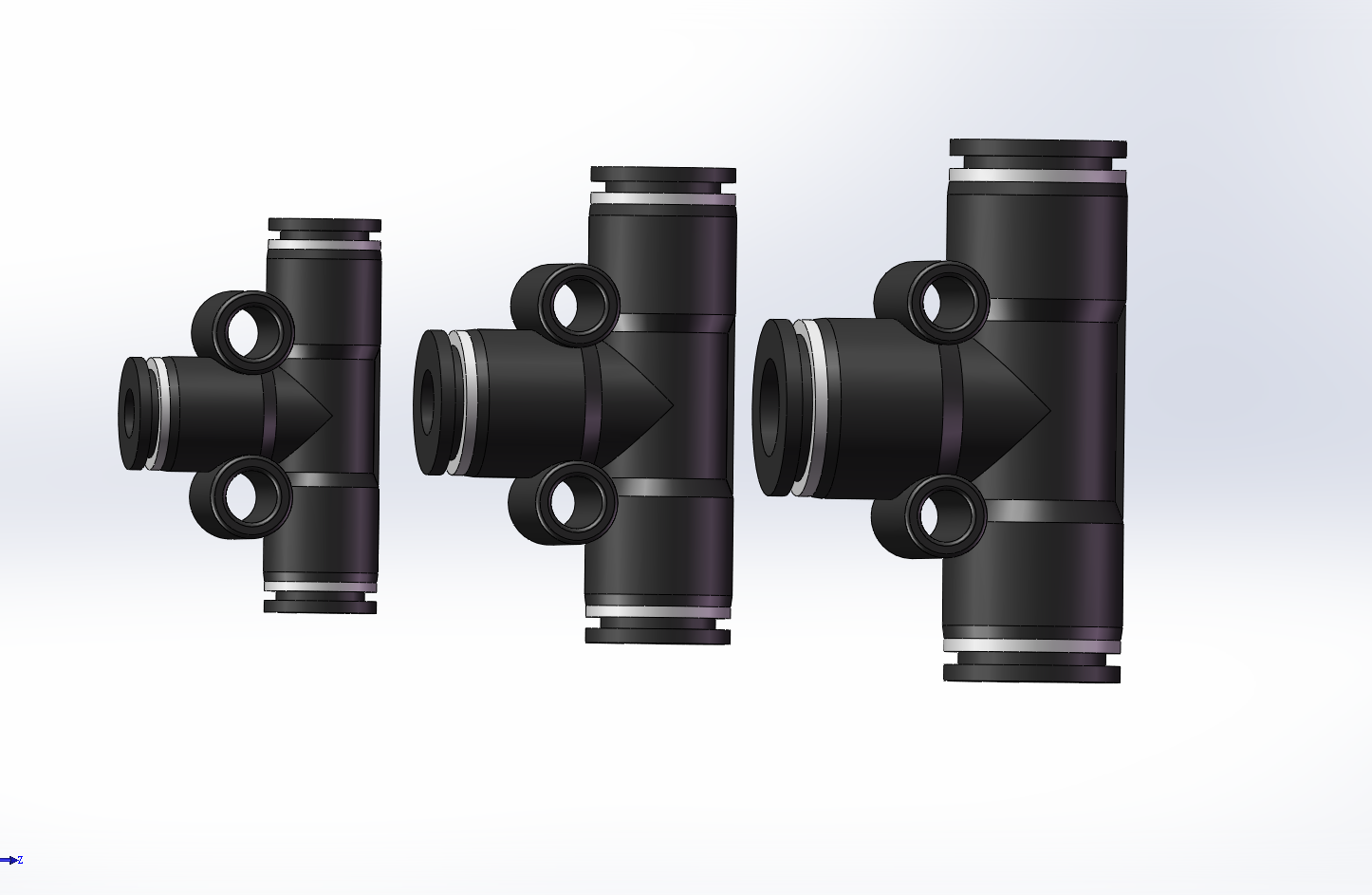 3开PE MINI TYPE接头管