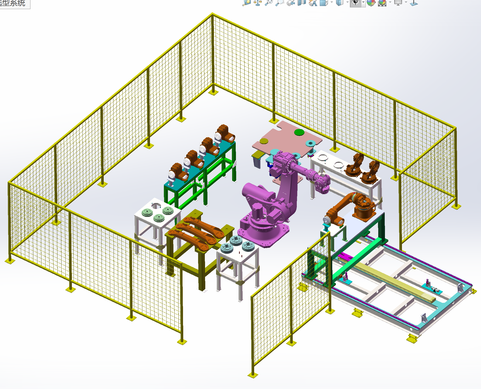 机器人装配机器人方案图