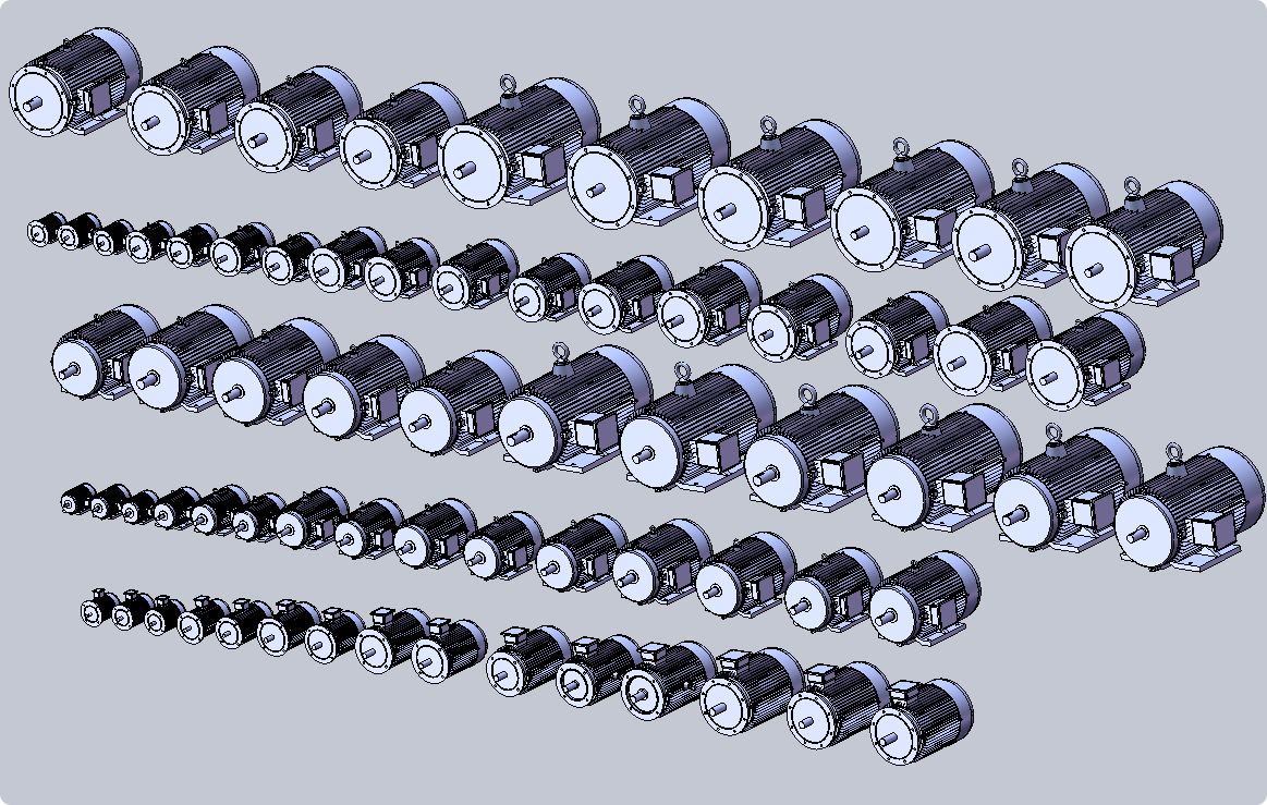 Y系列电机 Y系列异步电机汇总