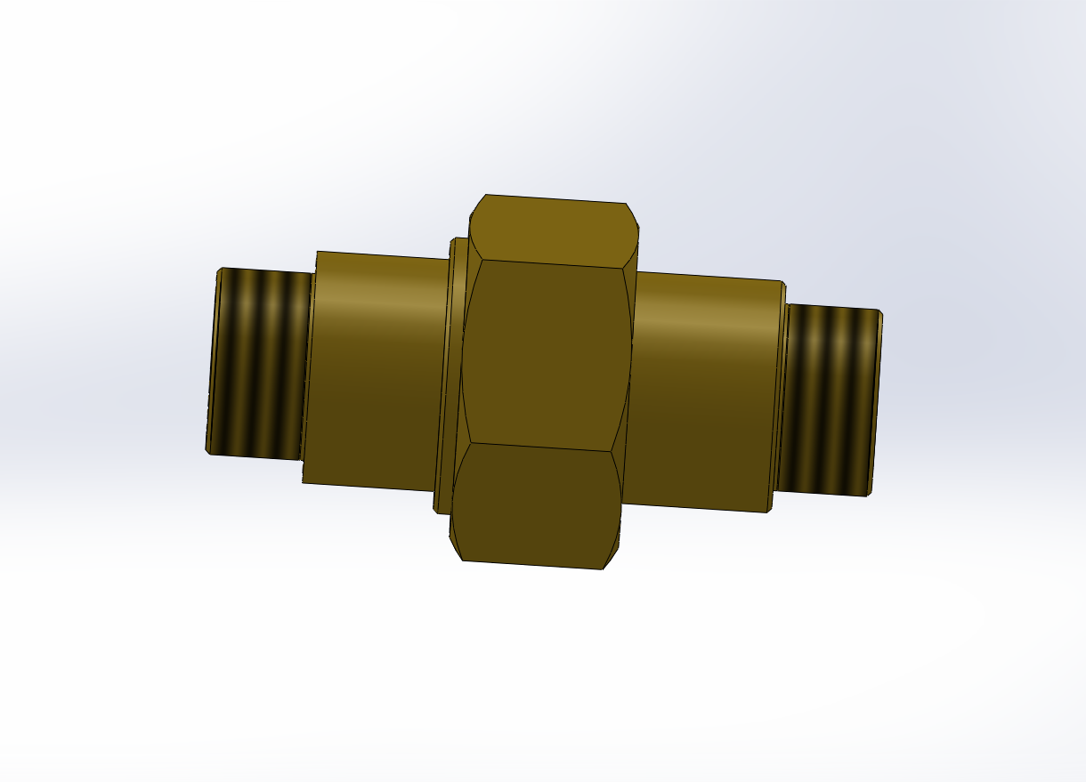 5款组合式直通活节终端管接头