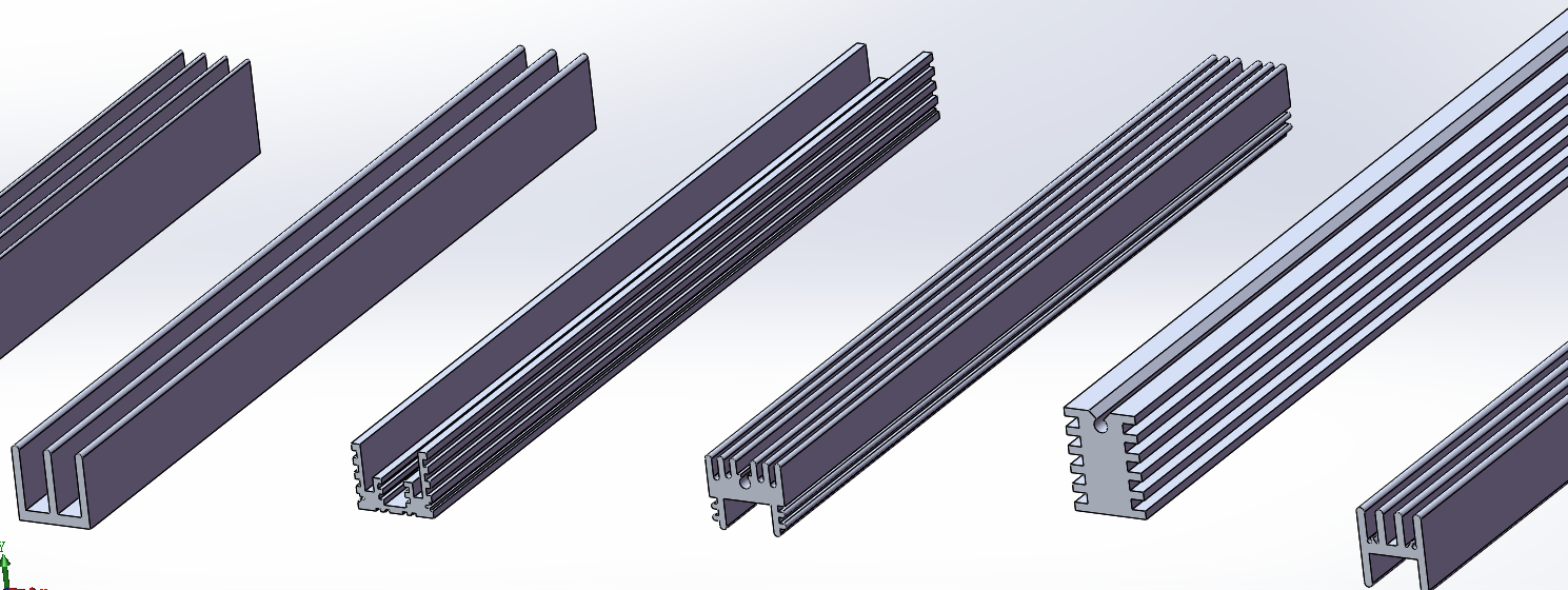 铝型材散热片 1cm 41款