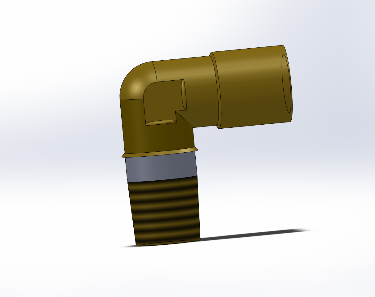 6款组合式直角终端管接头(BSP)