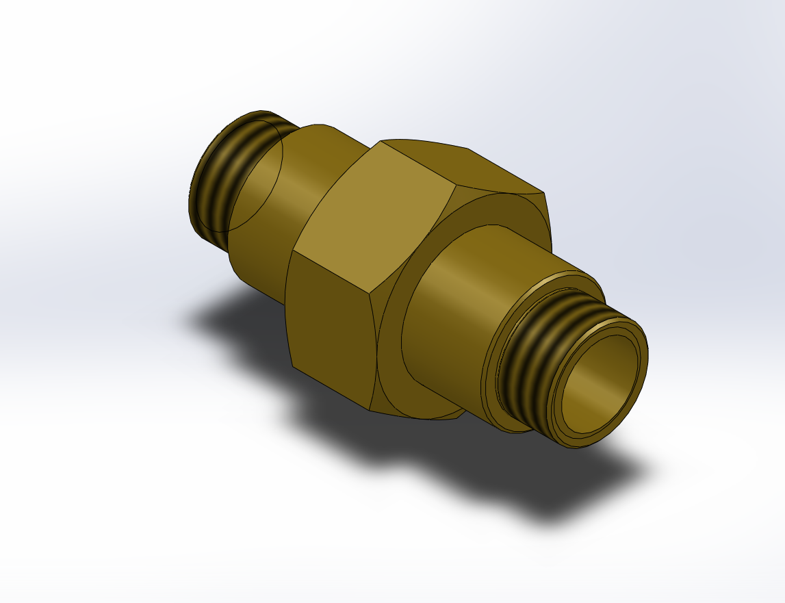 5款组合式直通活节终端管接头