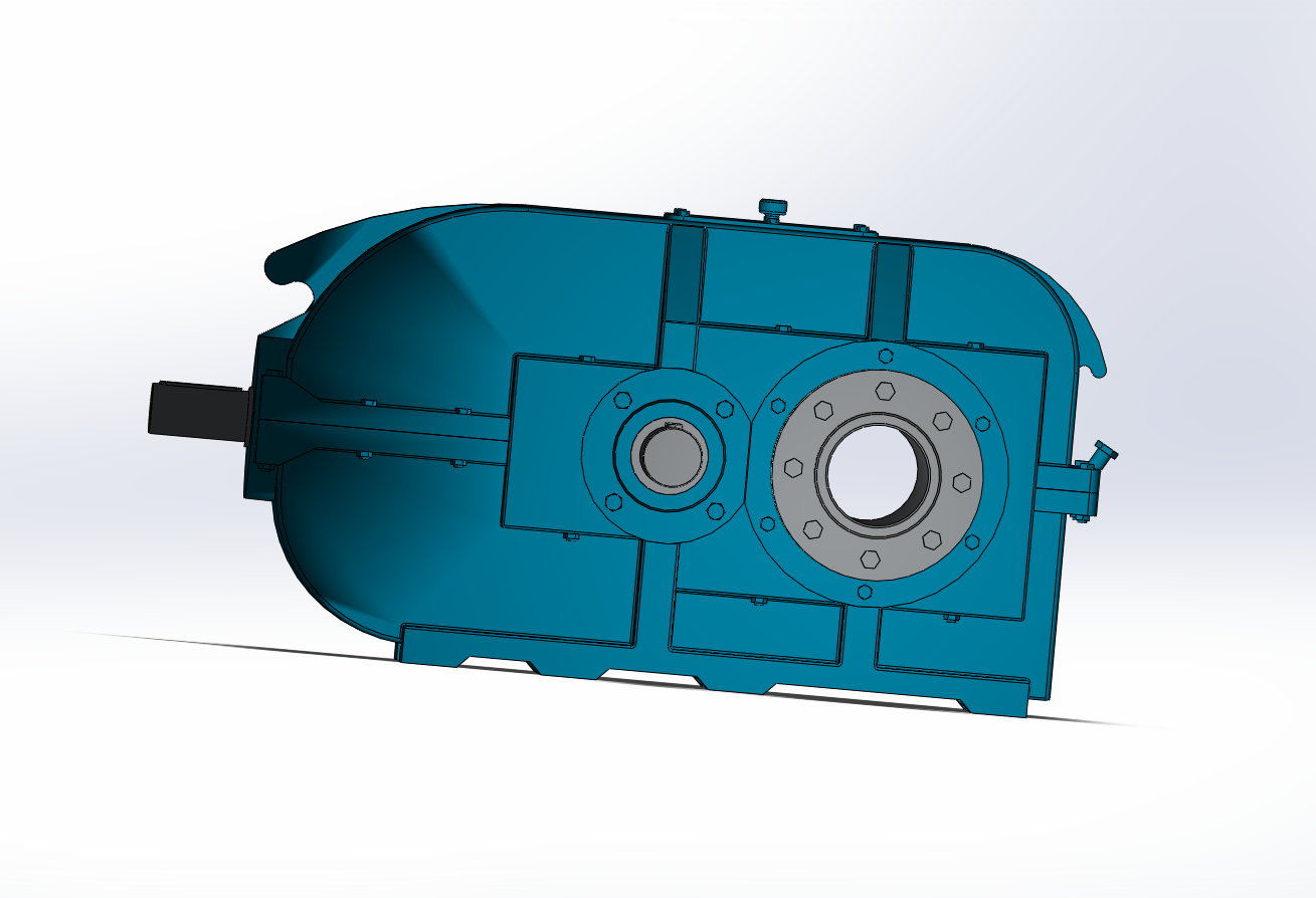 5款DBYK硬齿面圆柱齿轮减速器