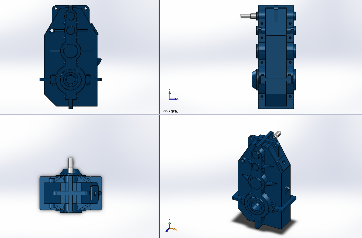 5款QJG-T型起重机套装式减速器