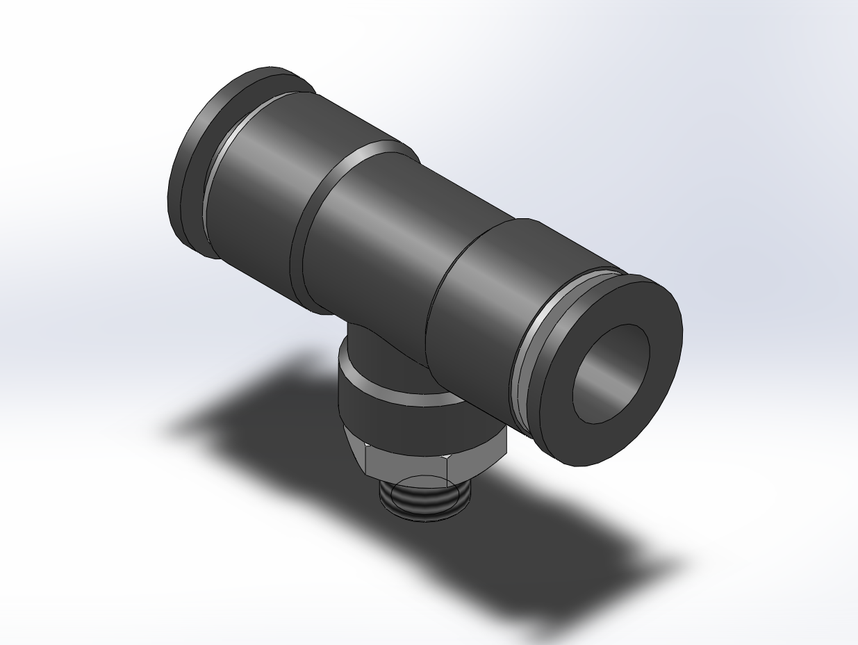 8款PT-C(Male Branch Tee)塑体插入式管接头