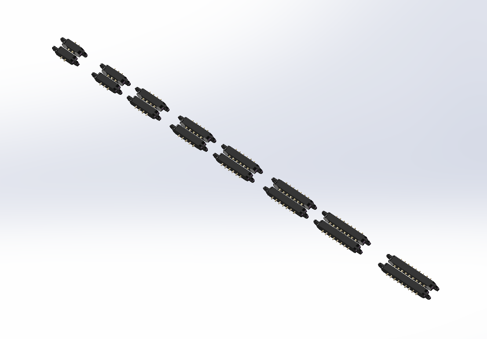 254mm 磁性接口连接器