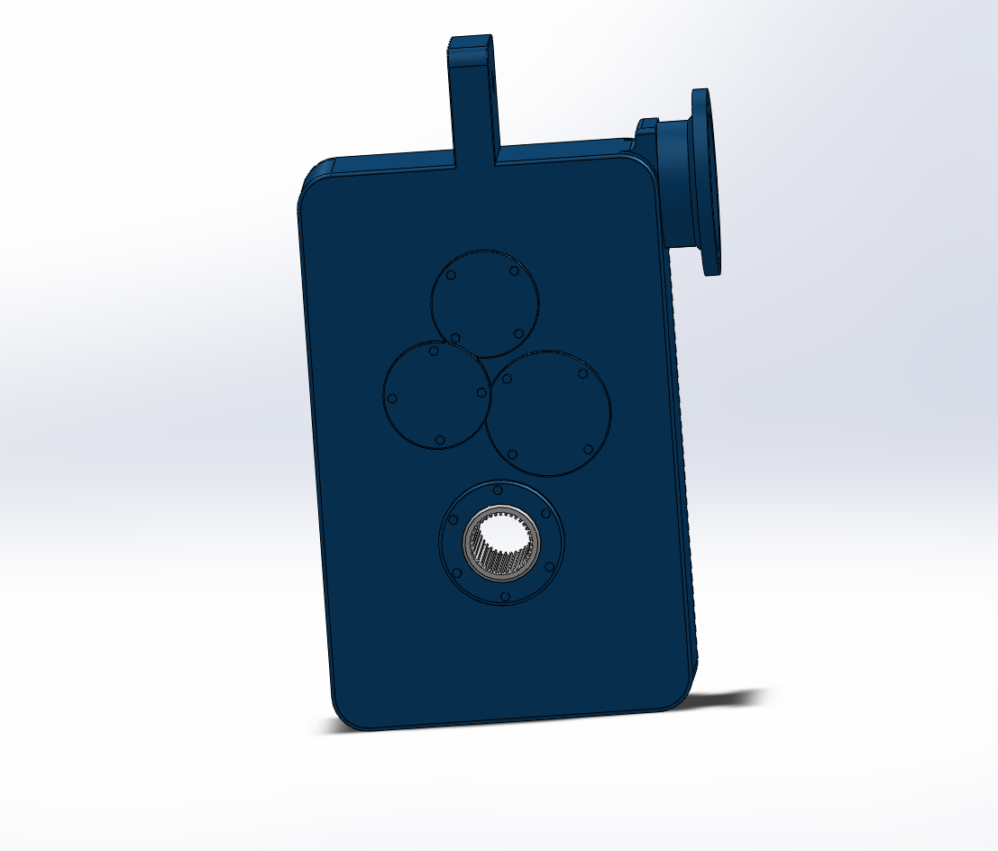 5款QSC垂直式三合一减速器