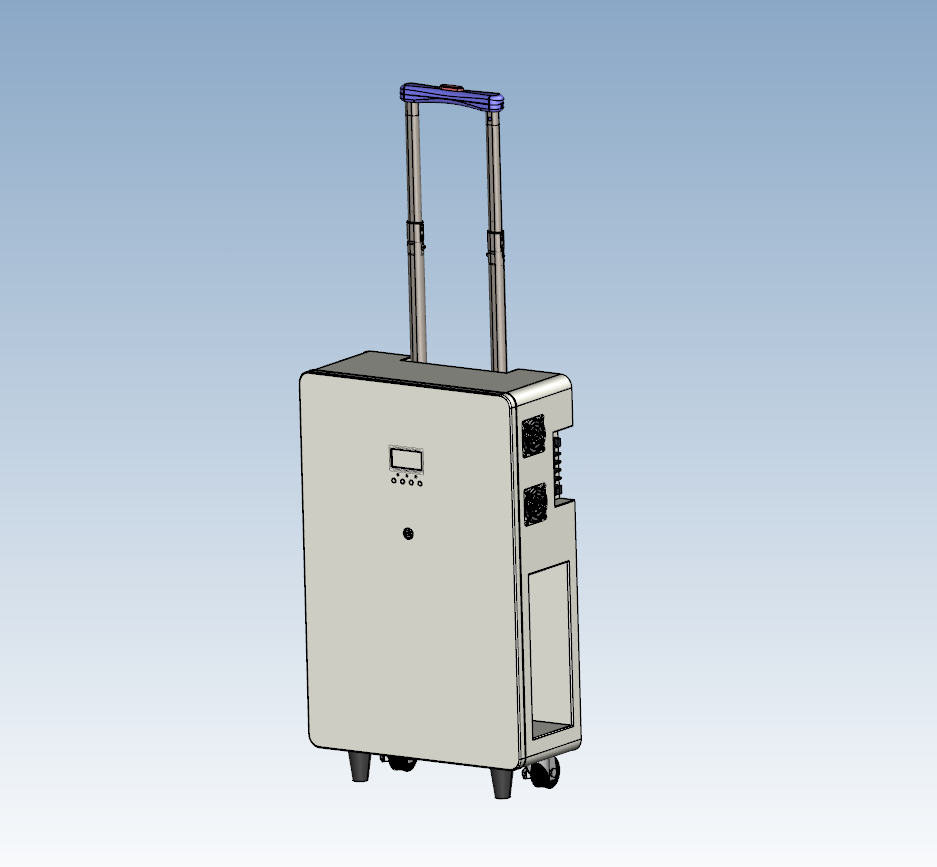 2.5度电便携式拉杆储能电池3KW
