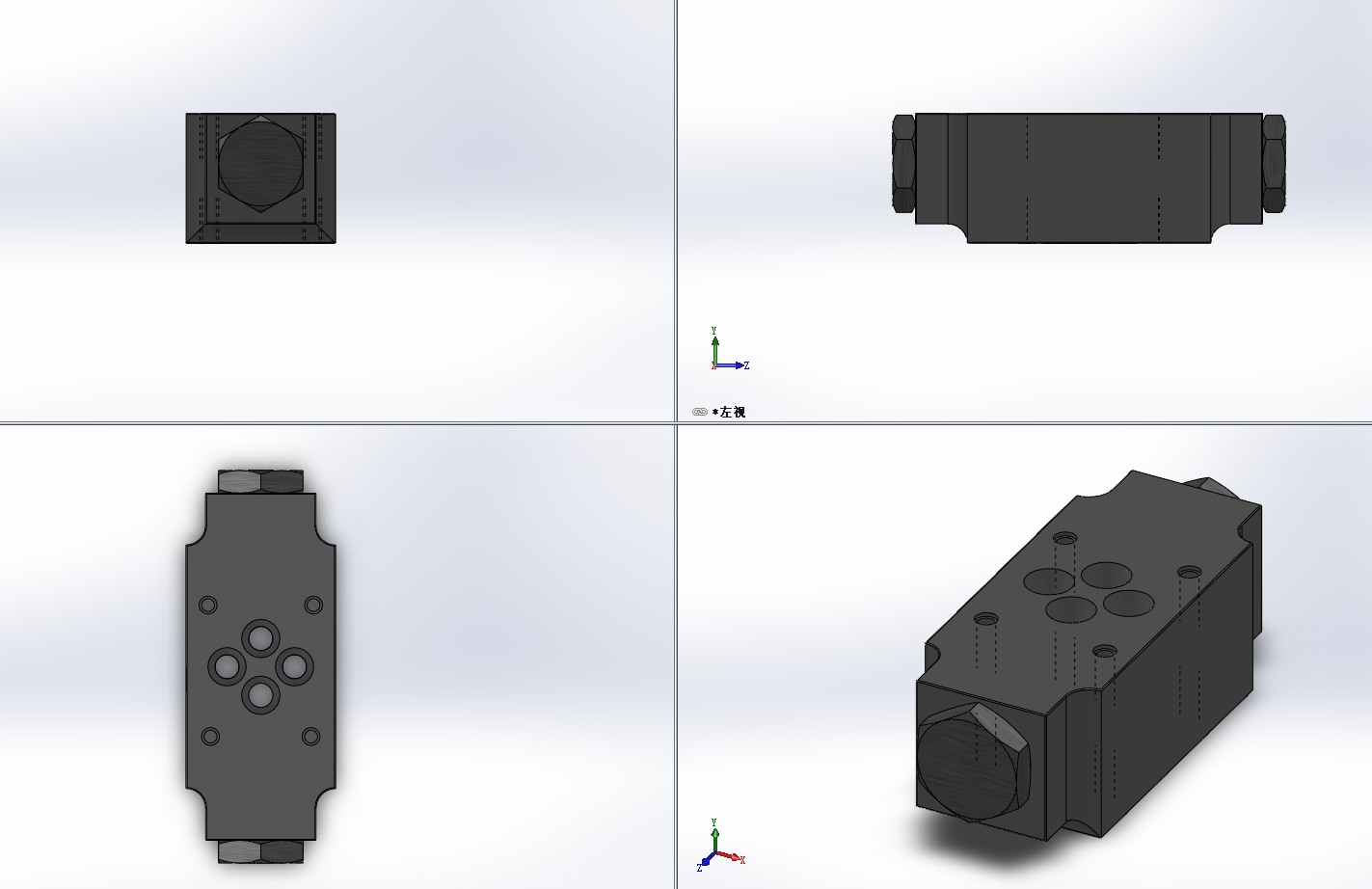 6款MPD-02-W/A/B-*-10叠加式液控单向阀(低噪音型)