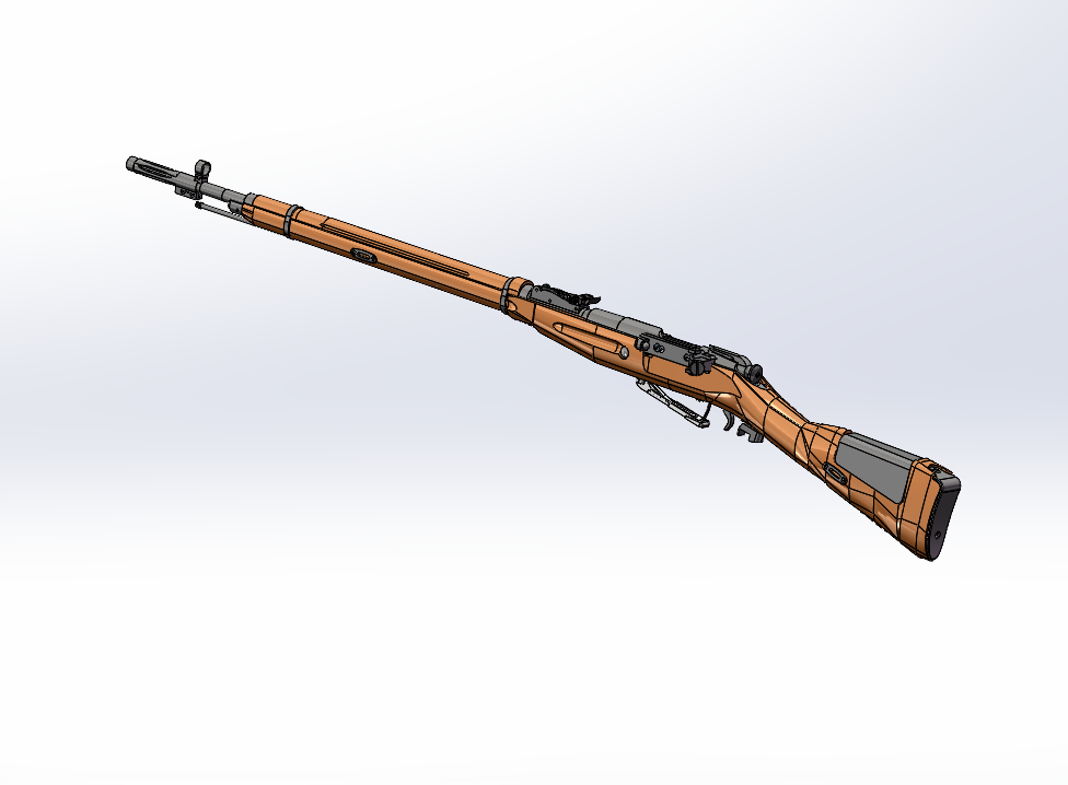 M1891-30建模模型