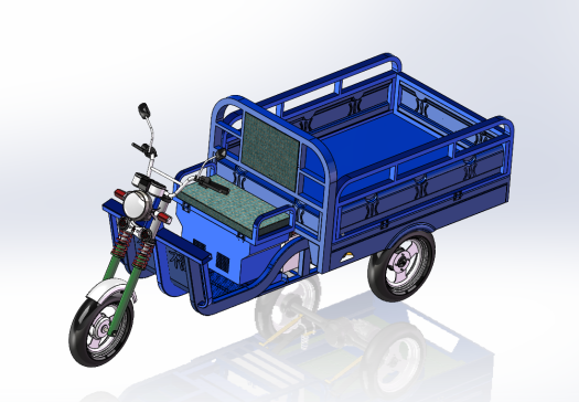 电动三轮车（完整结构）