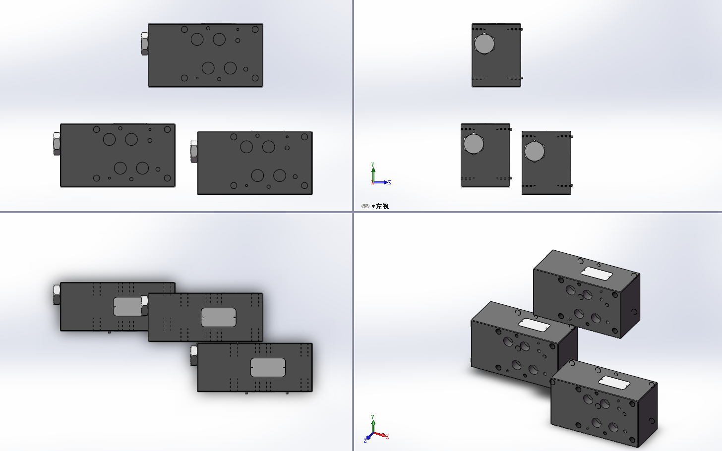 3款MCV-04-T-*-10叠加式单向阀
