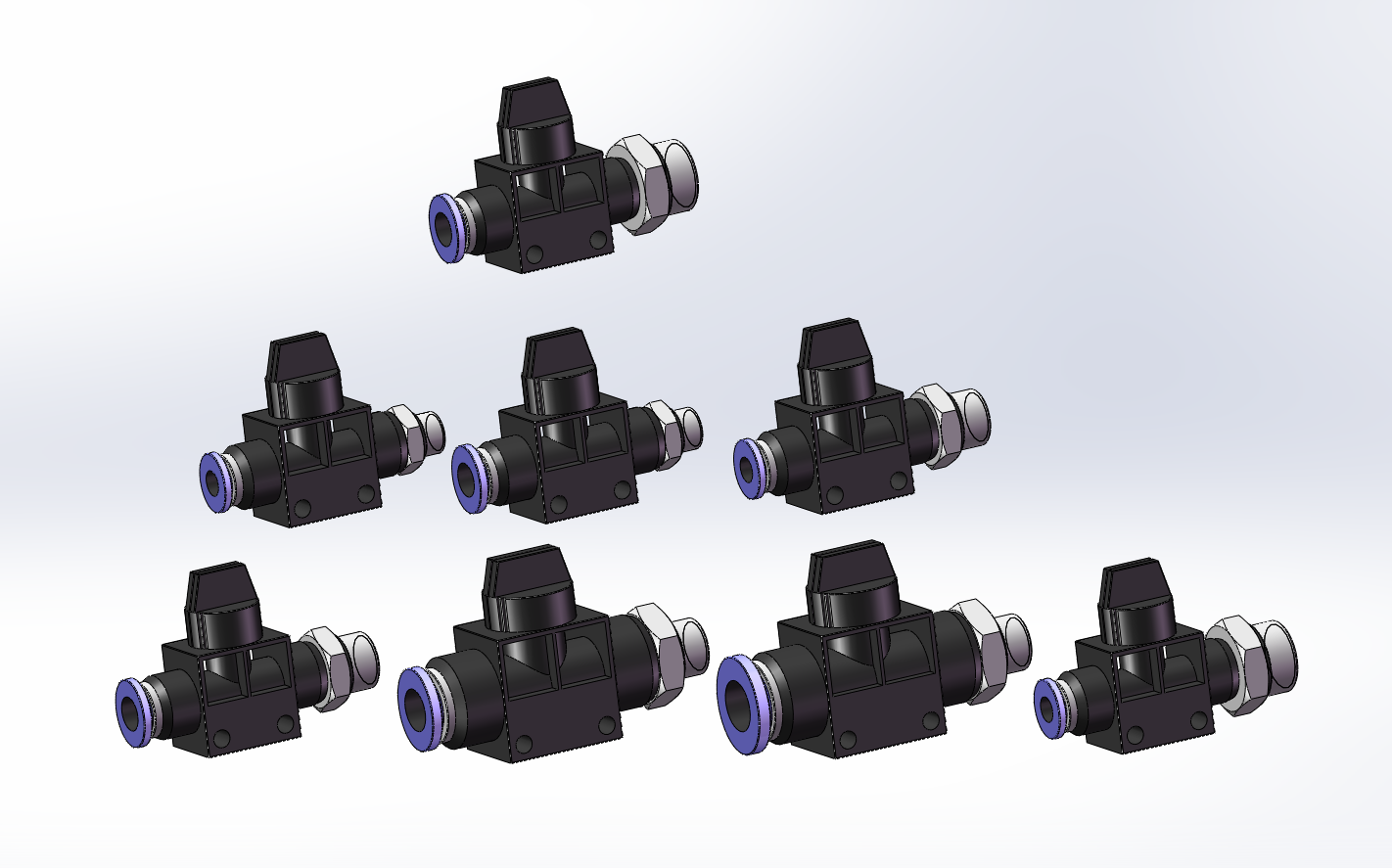 8款HVSF-G 由螺纹端流向插管端型-G螺纹