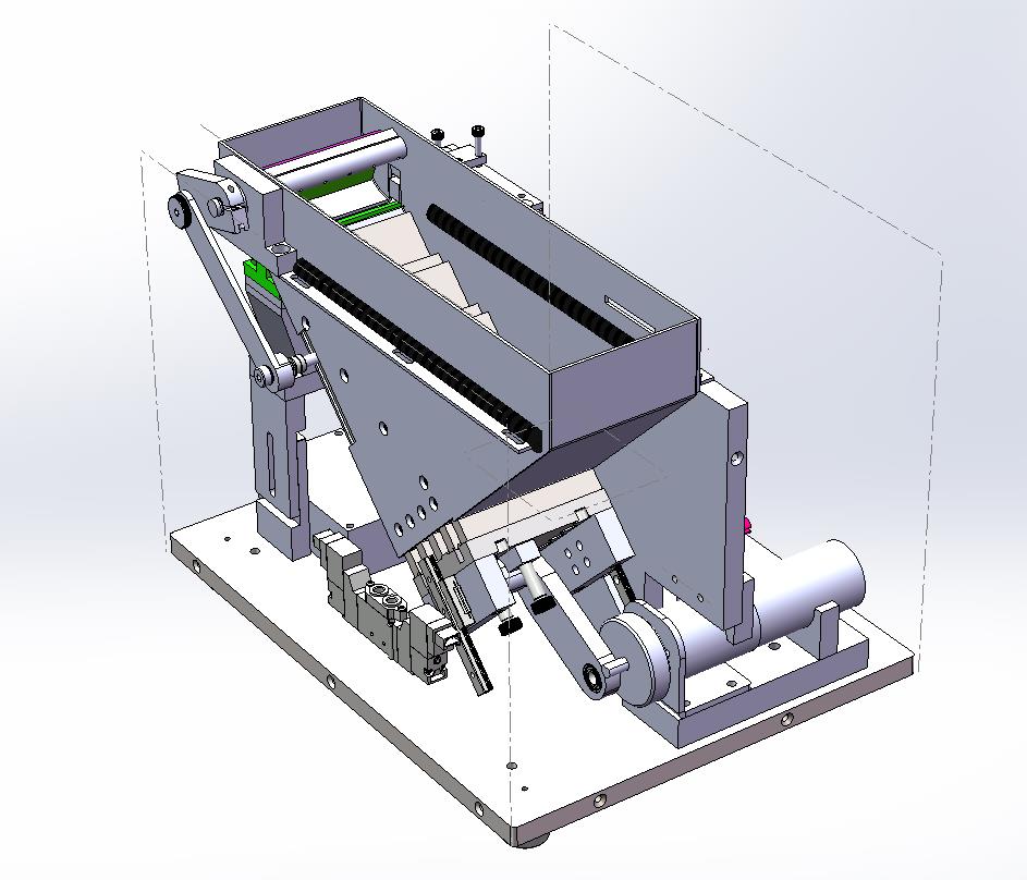 凸轮连杆振动提升机-螺丝点数供料器