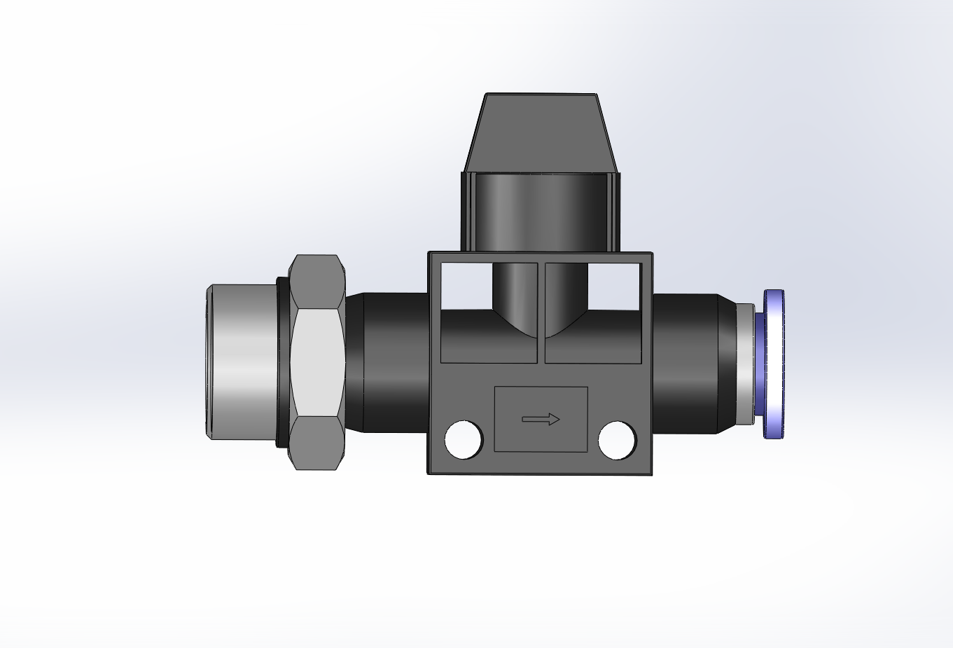 8款HVSF-G 由螺纹端流向插管端型-G螺纹