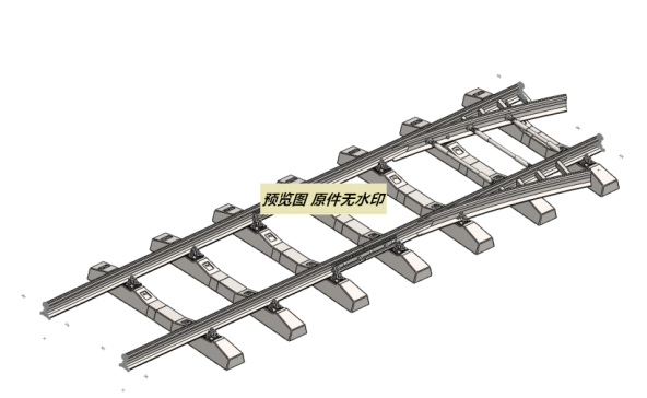 18号道岔三维设计图1530919===wb50