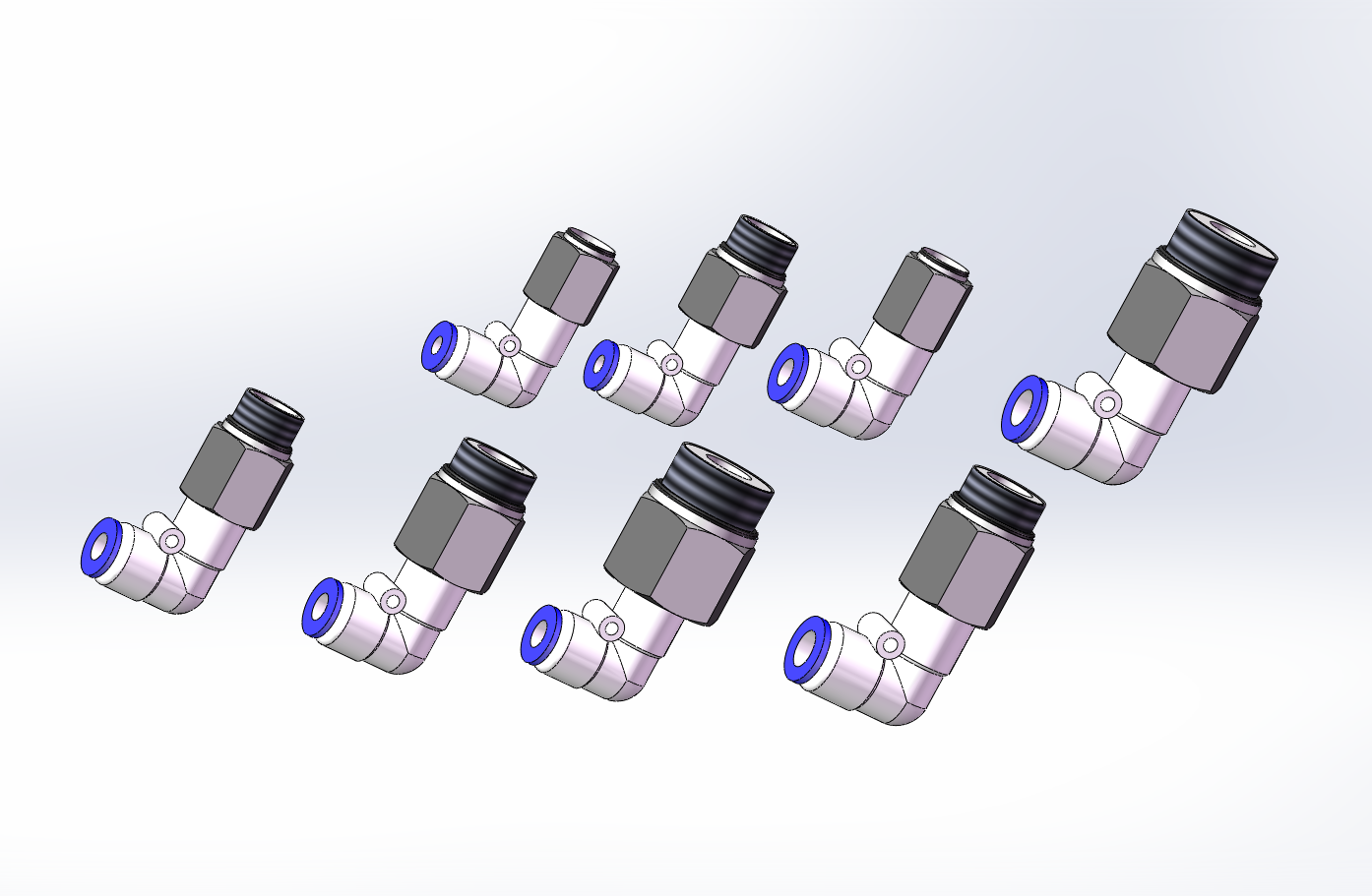 8款IPLL-G 加长L型螺纹弯头-G螺纹